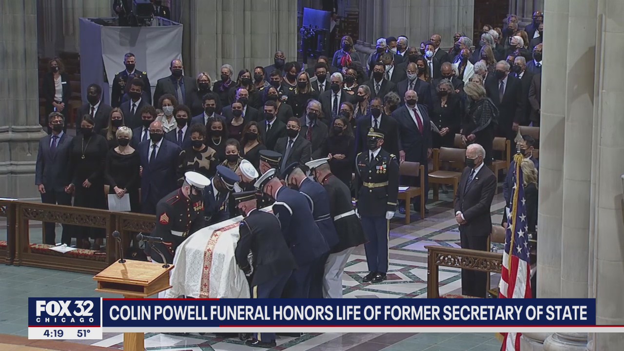 Colin Powell funeral: Nation celebrates his life, service