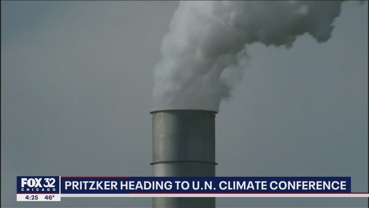 Pritzker heading to UN climate conference
