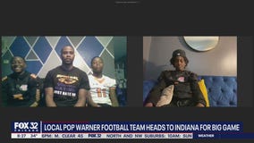 Robbins Pop Warner football team heads to Indiana for regional championship game