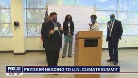 Pritzker heading to UN climate change summit