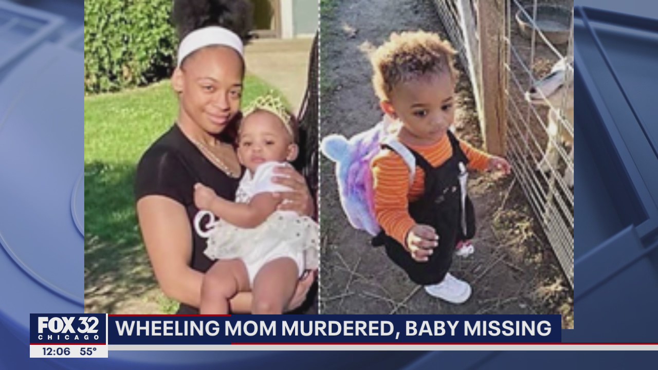 Police search for baby after mother found murdered in Wheeling