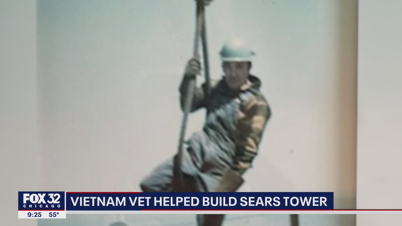 Local Vietnam vet helped build Sears Tower