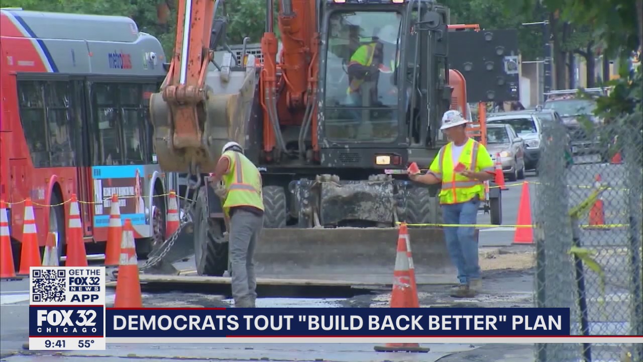 Democrats tout 'Build Back Better' plan