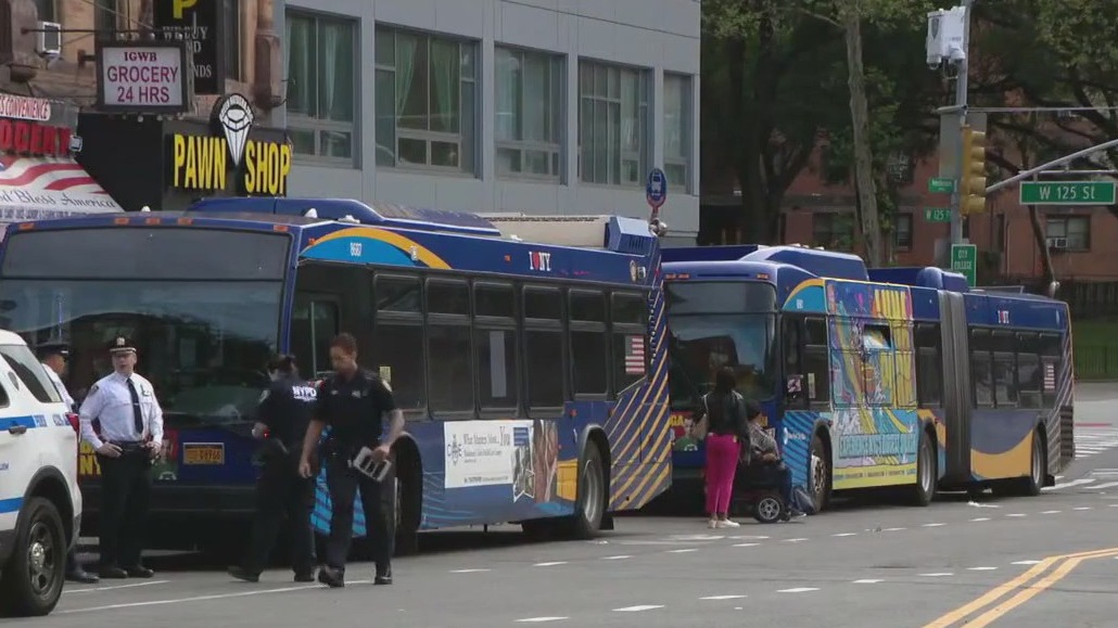 2 MTA buses struck by gunfire, no injuries