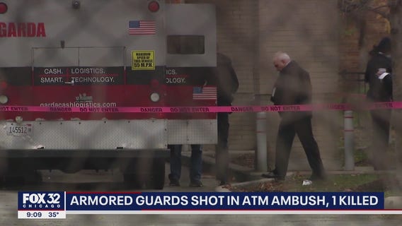 Armored guards shot in Chicago ATM ambush, 1 killed