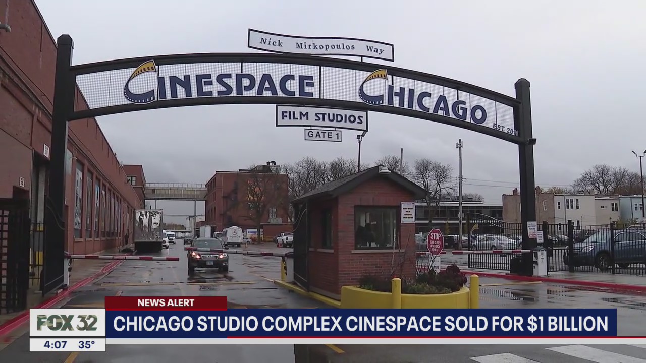 Chicago studio complex Cinespace sold for $1 billion