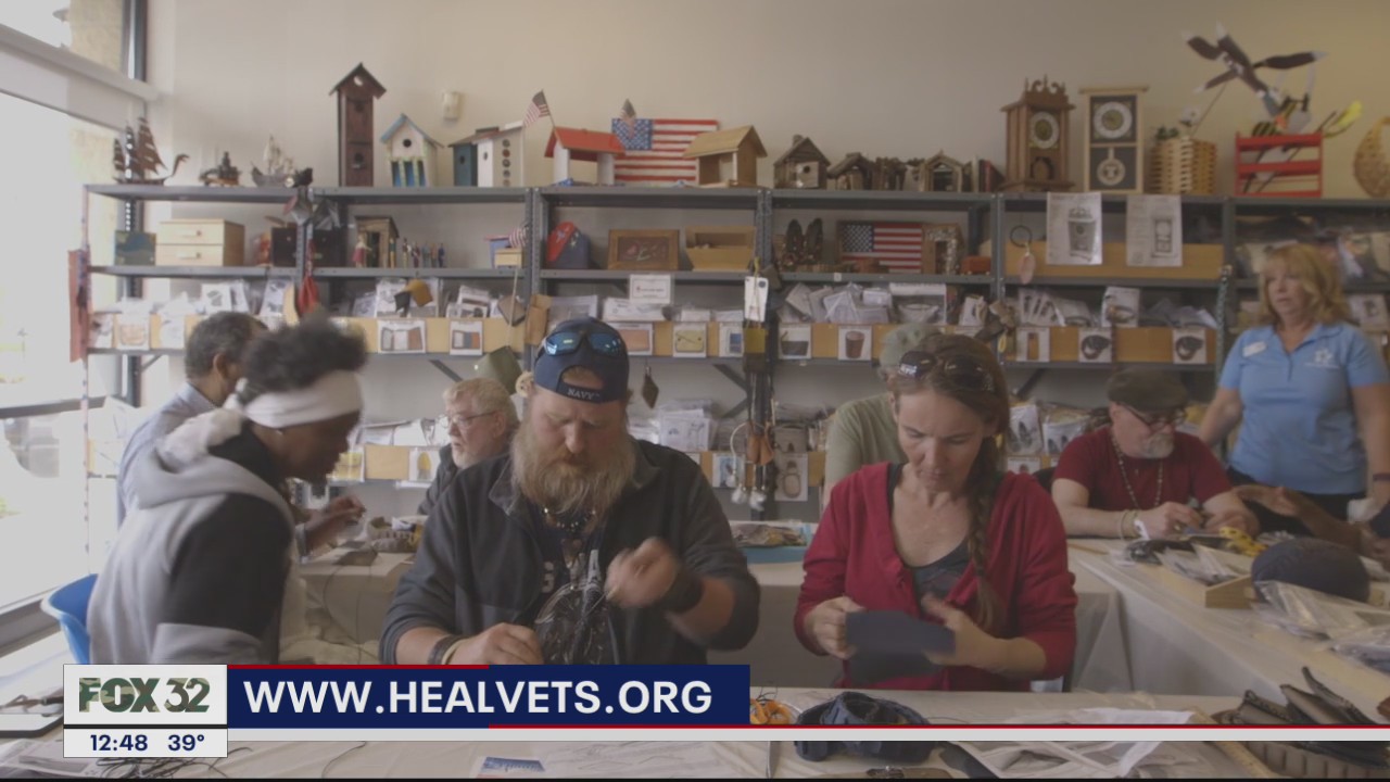 Program provides art and craft kits to help veterans heal