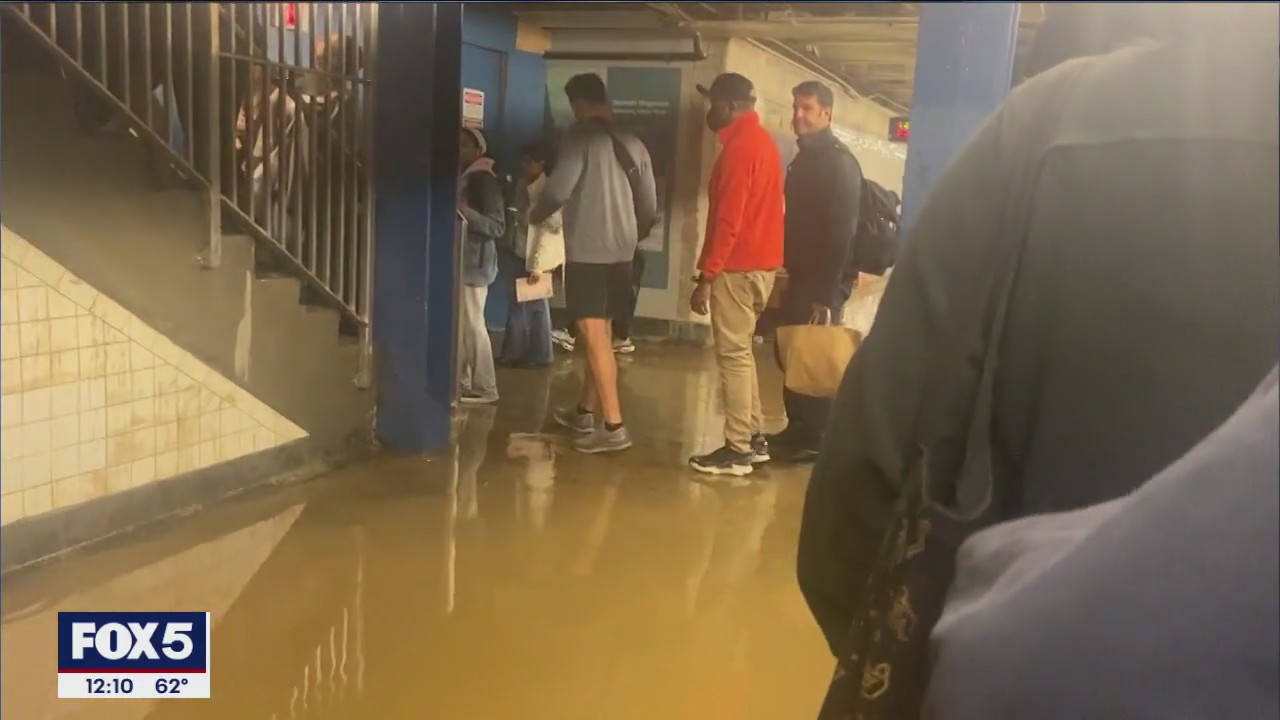 MTA battling flooding in train stations | FOX 5 New York