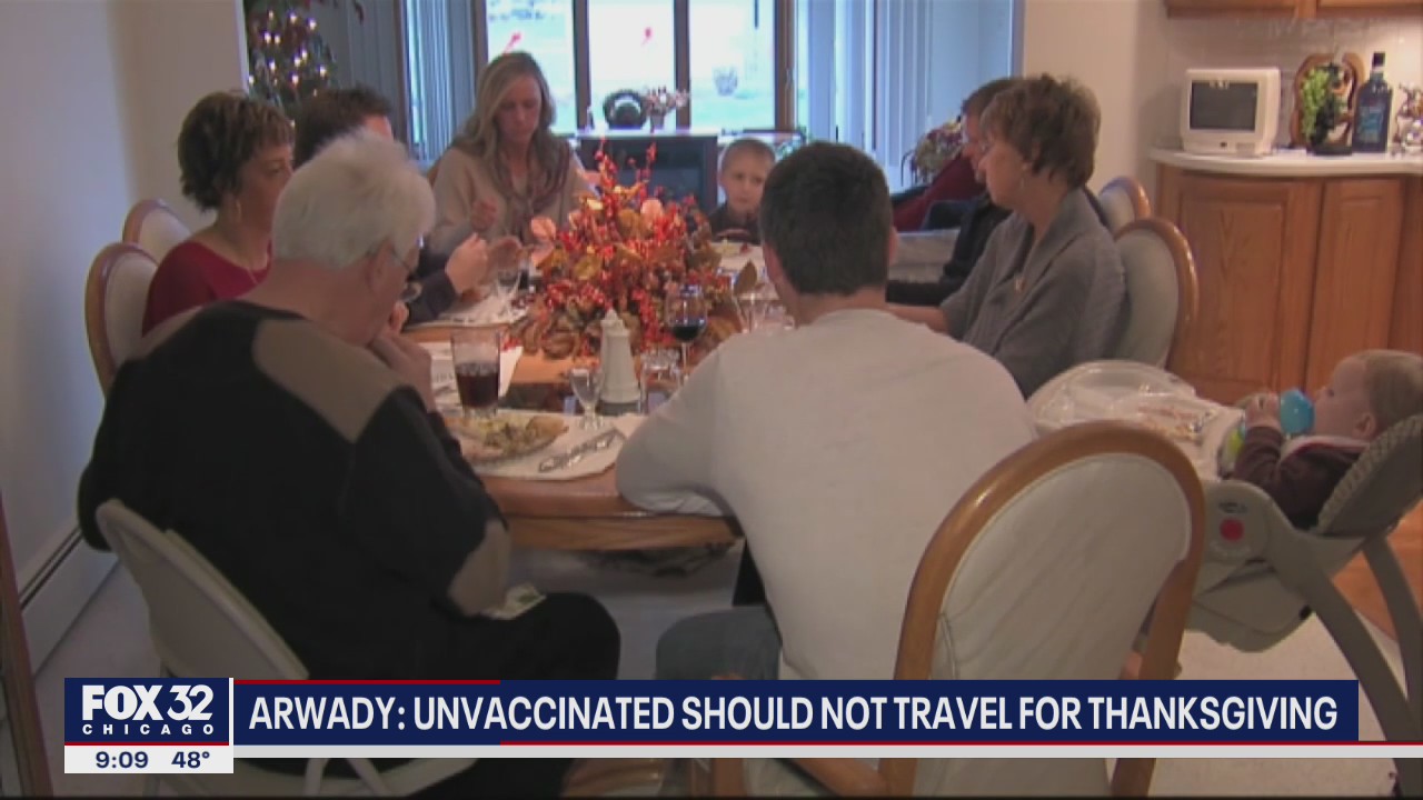 Dr. Arwady: Unvaccinated should not travel for Thanksgiving