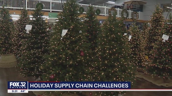 Special Report: Supply chain issues causing shortage on trees, decorations
