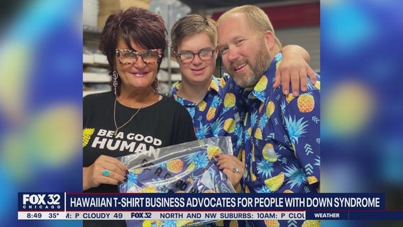 Local Hawaiian T-shirt business advocates for people with Down syndrome