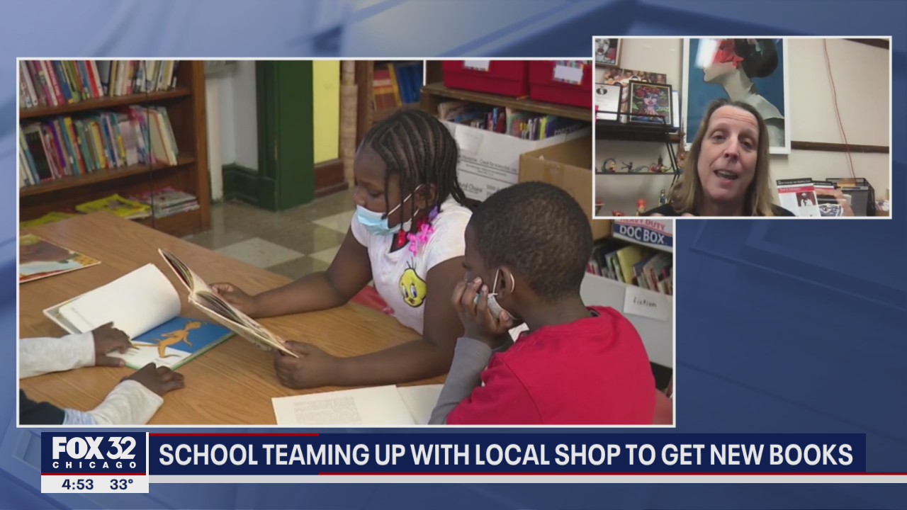 Local school teaming up with flower shop to get new books