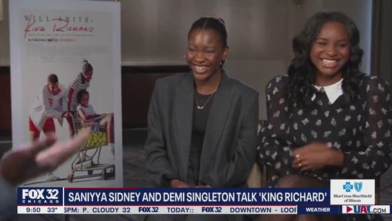 Saniyya Sidney and Demi Singleton on their eagerly anticipated biopic 'King Richard'
