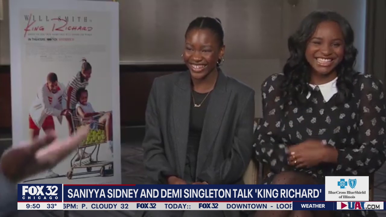 Saniyya Sidney and Demi Singleton on their eagerly anticipated biopic 'King Richard'