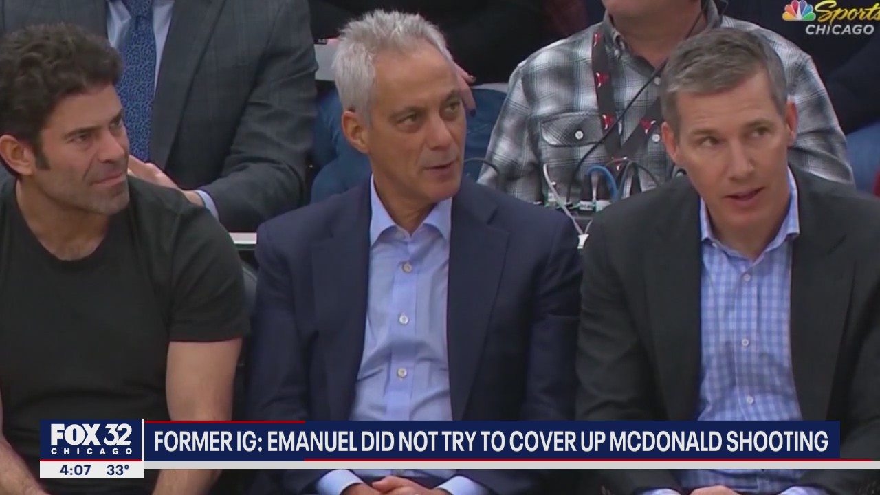 Former Chicago IG: Emanuel did not try to cover up McDonald shooting