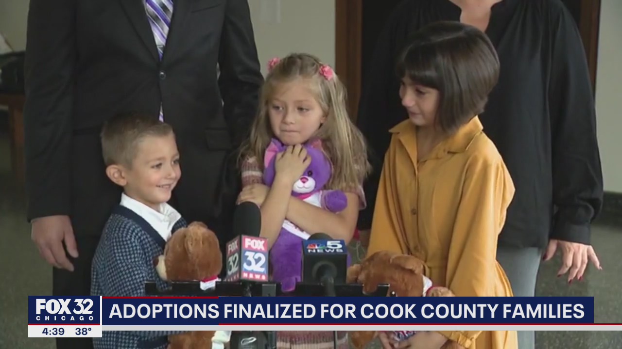 Children adopted, find their forever families in Cook County