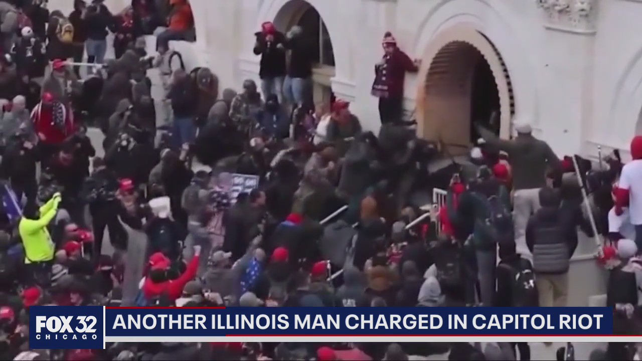Another Illinois man charged in US Capitol riot