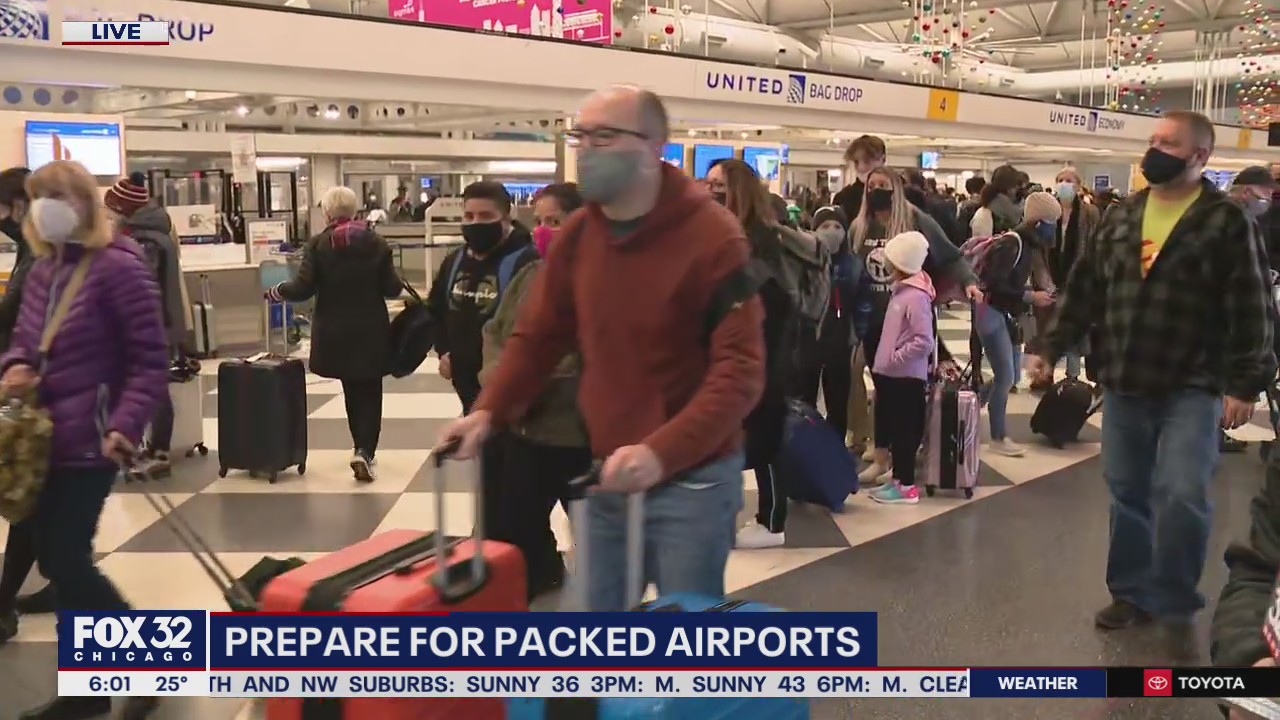 Chicago airports brace for surge of travelers this Thanksgiving