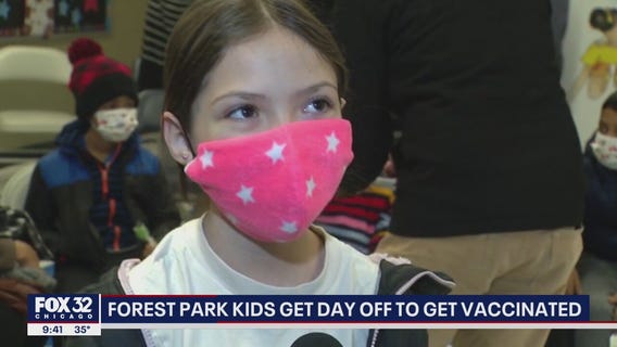 Forest Park kids get day off to get vaccinated against COVID-19
