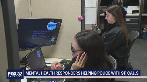 Mental health responders helping police with 911 calls