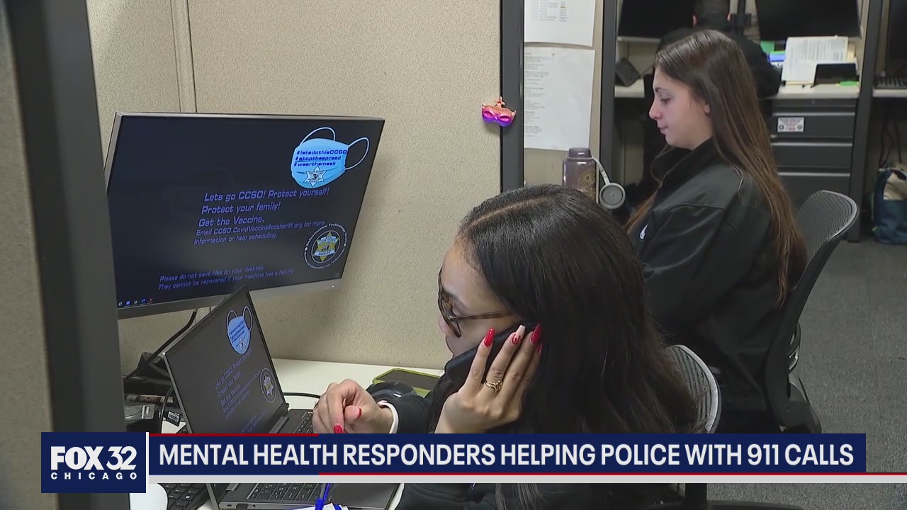 Mental health responders helping police with 911 calls