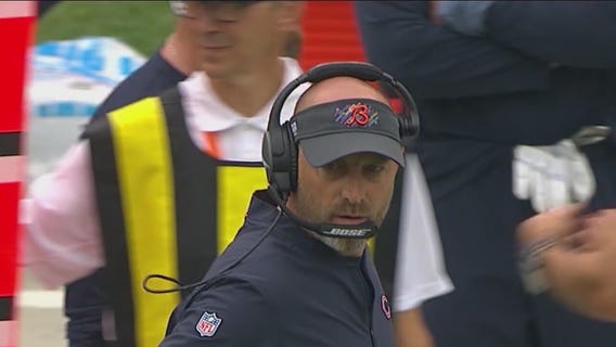 Chants calling for Matt Nagy to be fired from the Bears heard at Nagy's son's football game