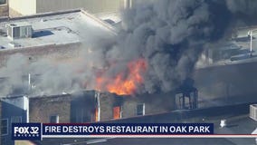 Fire destroys popular Oak Park restaurant