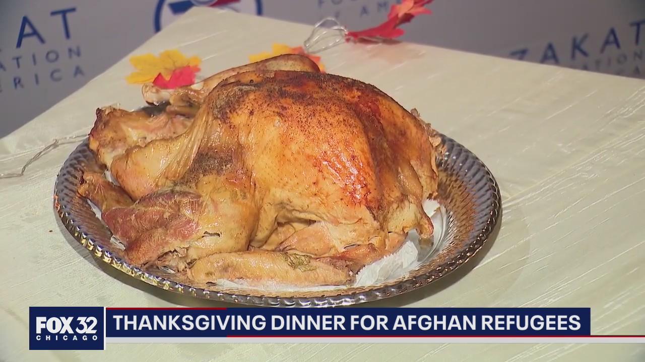 Chicago welcomes Afghan refugees for Thanksgiving