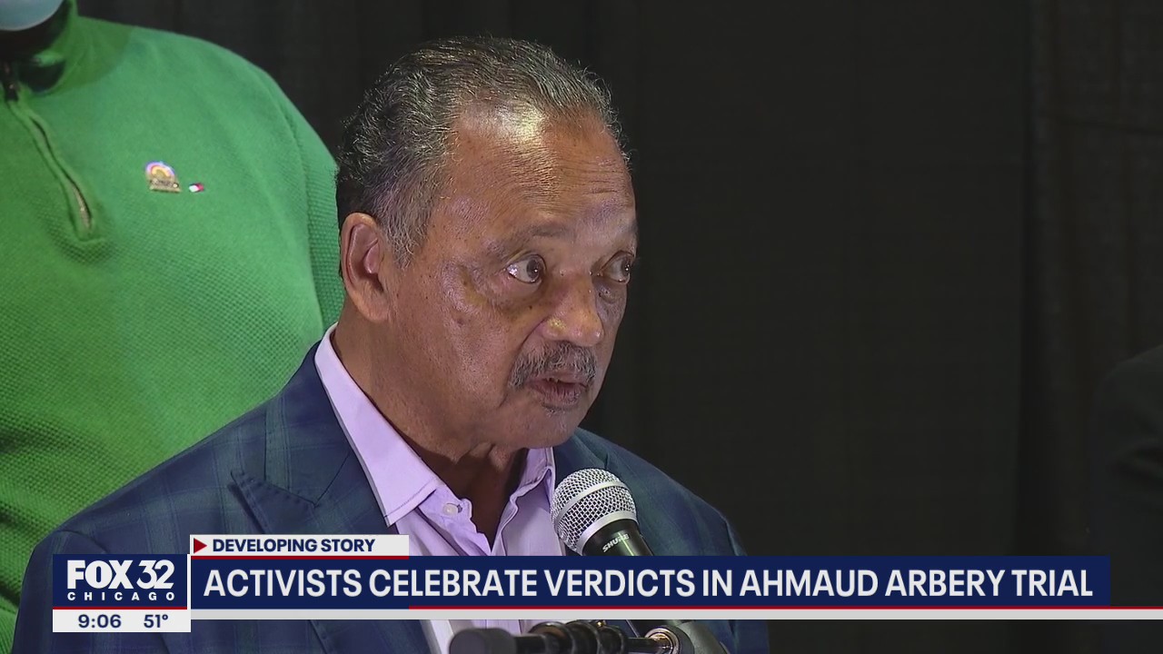 Chicagoans celebrate verdicts in Ahmaud Arbery trial
