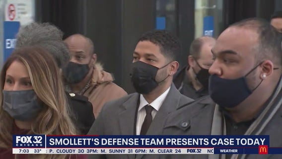 Jussie Smollett trial: Defense team presents case Monday