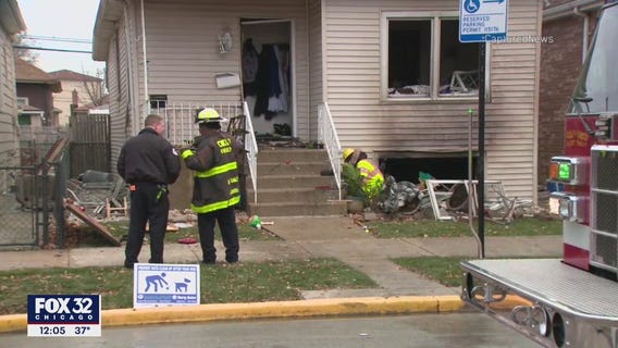 Man rushes to help neighbors after house sets on fire