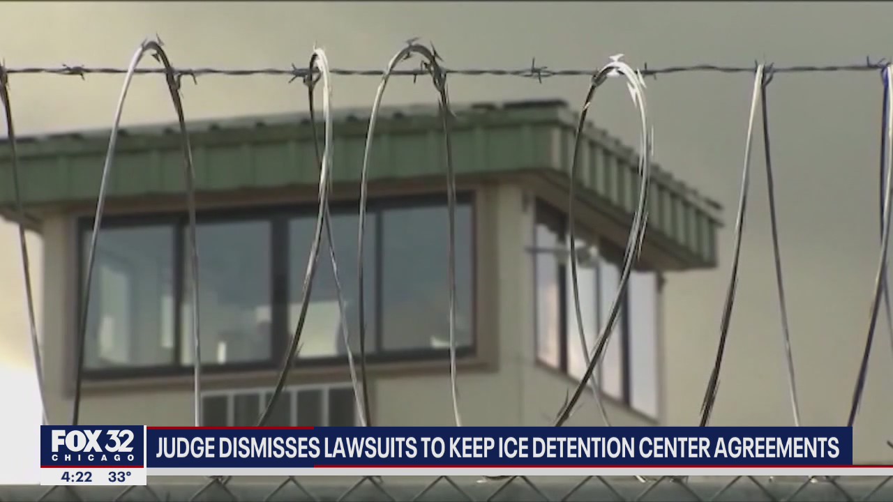 Judge dismisses suits to keep ICE detention center agreements
