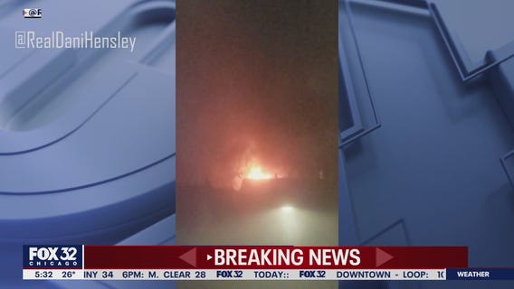 Abandoned building catches fire in West Humboldt Park