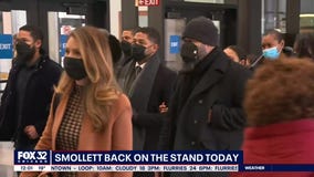 Jussie Smollett returns to the witness stand for cross examination