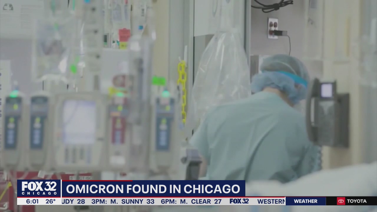 Omicron detected in Chicago resident, marking the state's first documented case of the variant