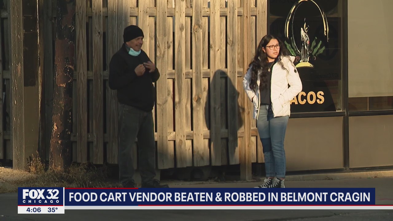Chicago teen rallies community to support food vendor who was beaten, robbed