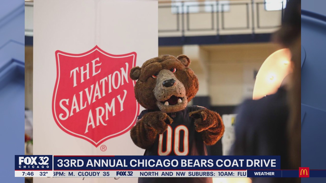 Donations wanted for the 33rd Annual Chicago Bears Coat Drive