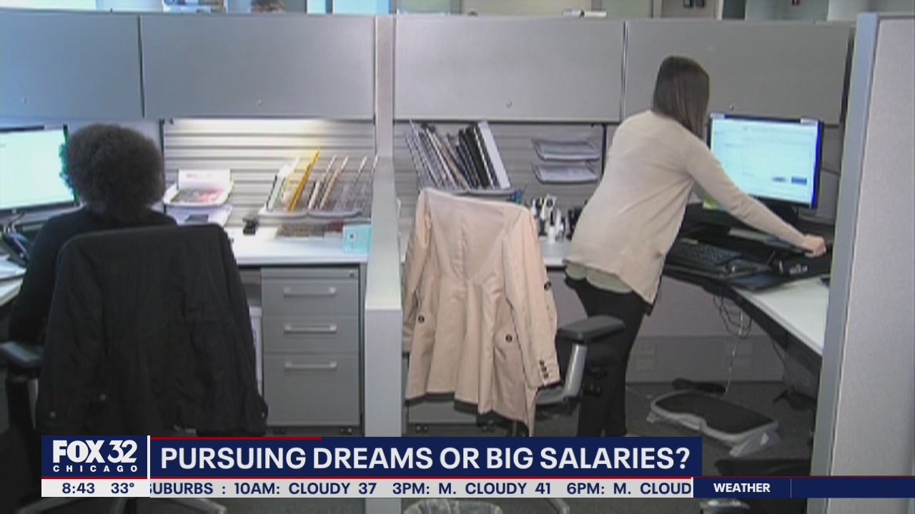 Career advice for 20- and 30-somethings weighing dreams or salaries