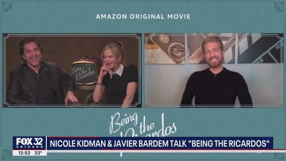 Nicole Kidman and Javier Bardem discuss 'Being the Ricardos'