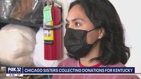 Chicago sisters collecting donations for tornado victims