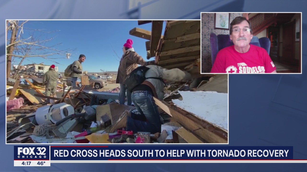 Red Cross heads south to help with tornado recovery