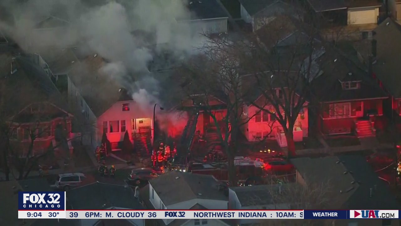 Cicero firefighter suffers burns after falling through floor into basement