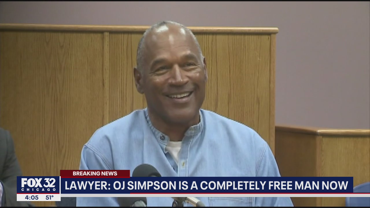 OJ Simpson a completely free man now, finishes parole early