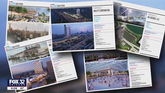 City officials hear 5 proposals for Chicago's first casino