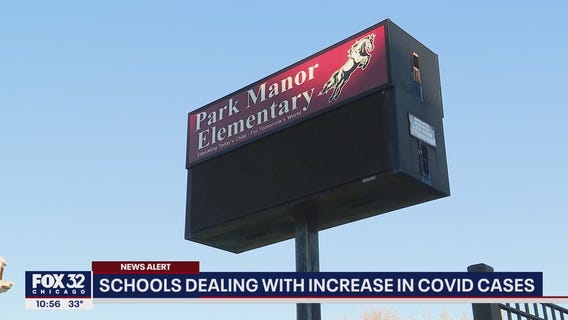 Chicago schools dealing with increase in coronavirus cases