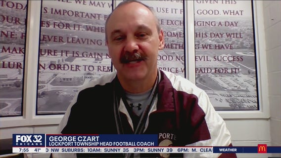 Bears recognize Lockport Township's George Czart as High School Coach of the Year