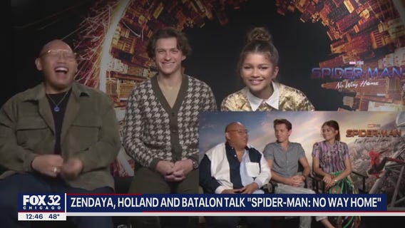 Zendaya, Holland and Batalon talk 'Spider-Man: No Way Home'