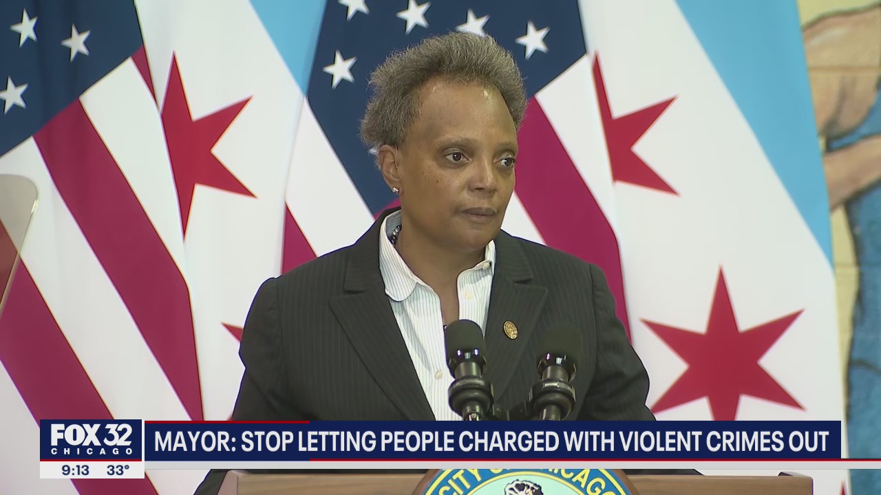 Lightfoot: Stop letting people charged with violent crimes out