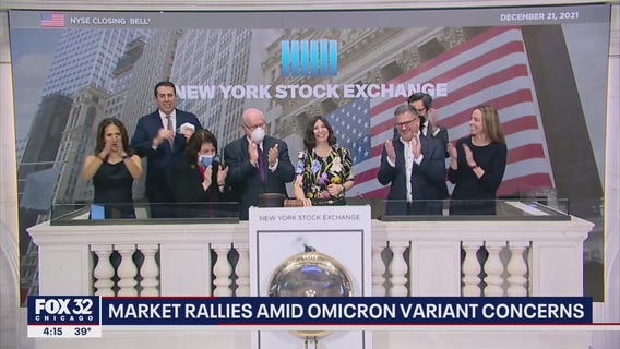 Market rallies amid Omicron variant concerns