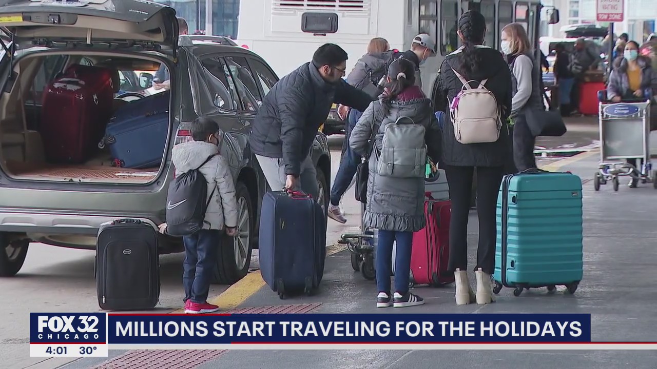 Millions in Chicago start traveling for the holidays
